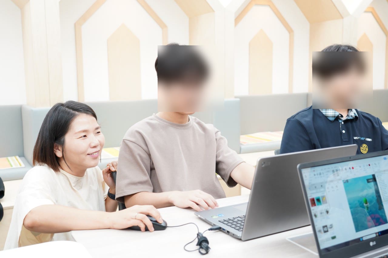 은평구립도서관 로블록스 수업